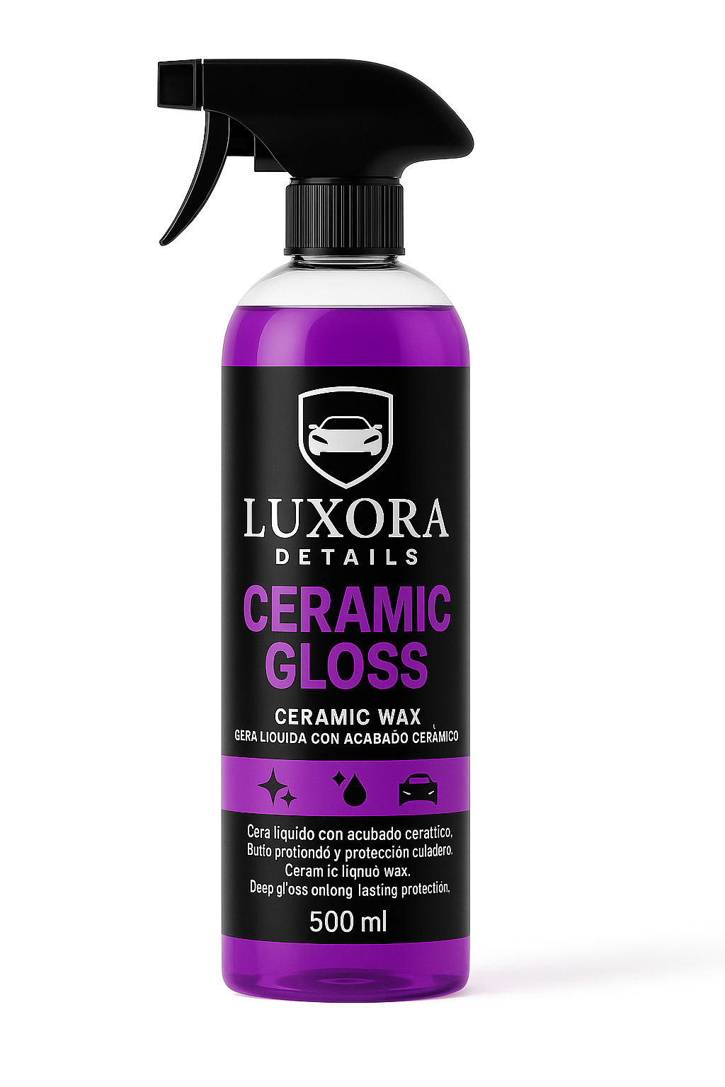 Luxora Ceramic Gloss - Cera Líquida con Acabado Cerámico