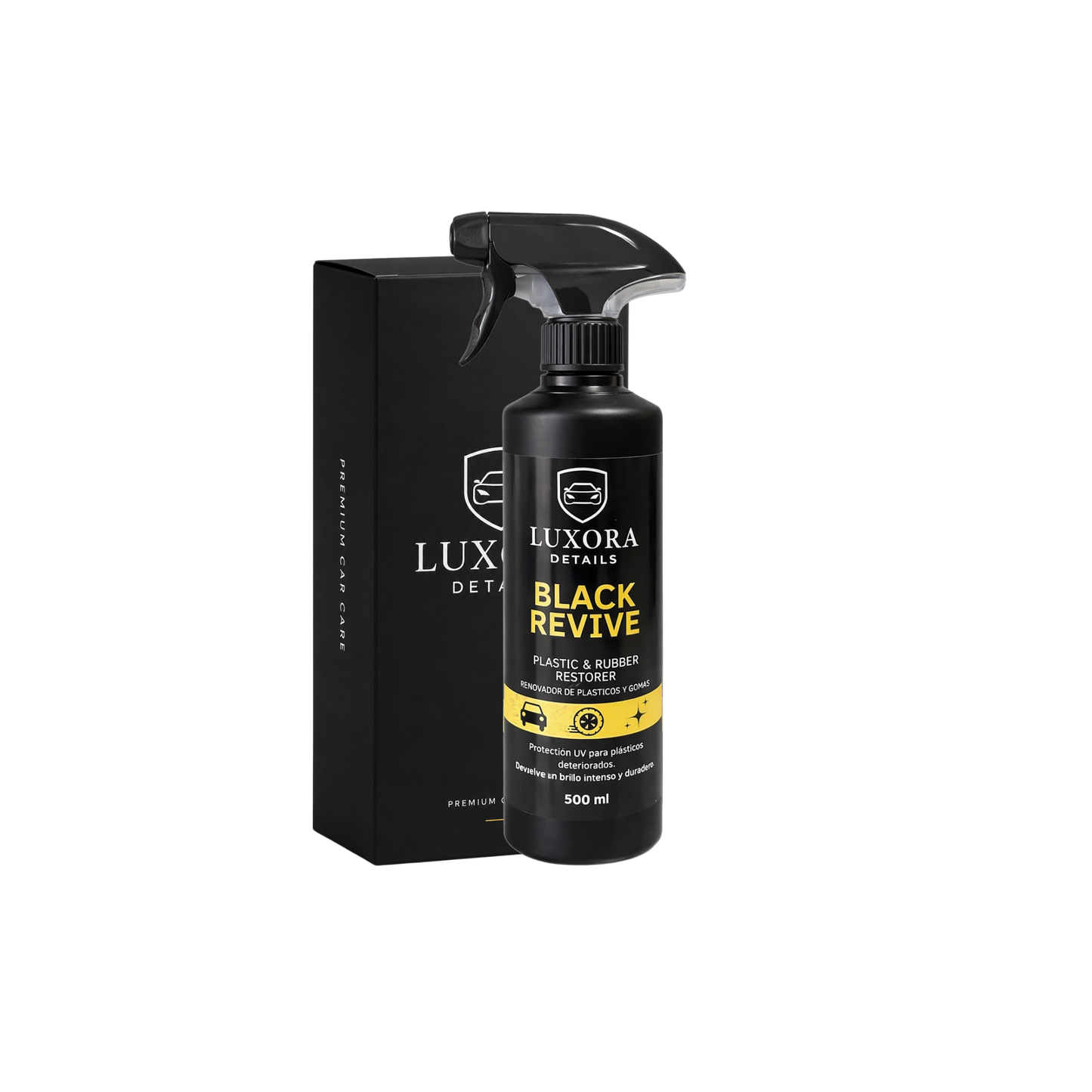 Luxora Black Revive - Restaurador de plásticos