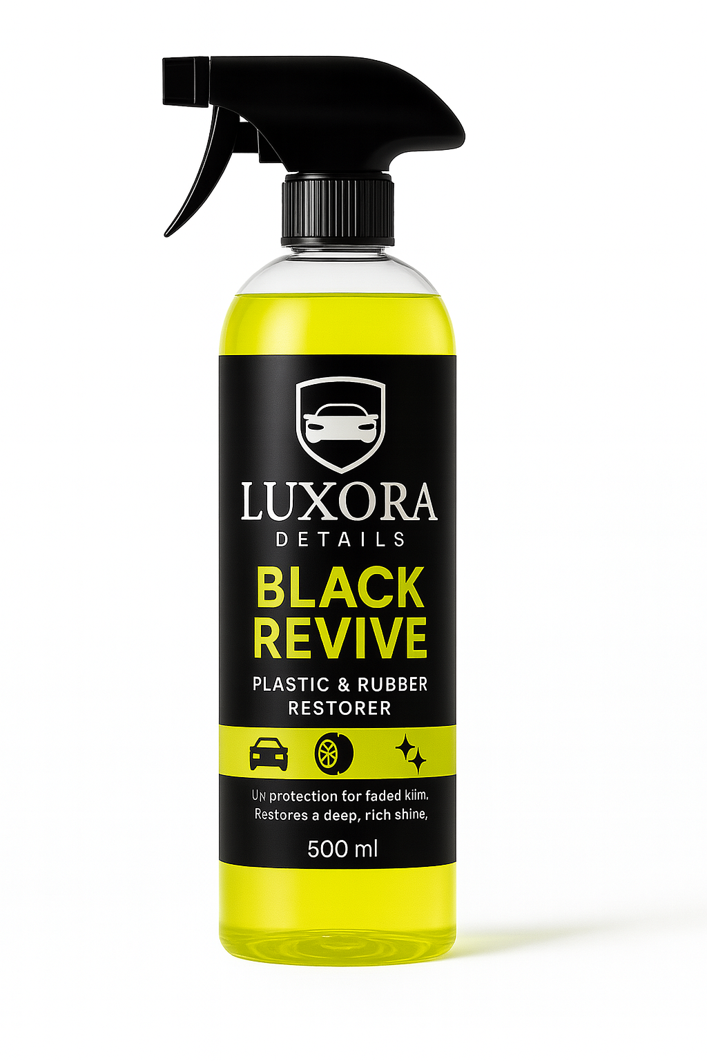 Luxora Black Revive - Restaurador de plásticos