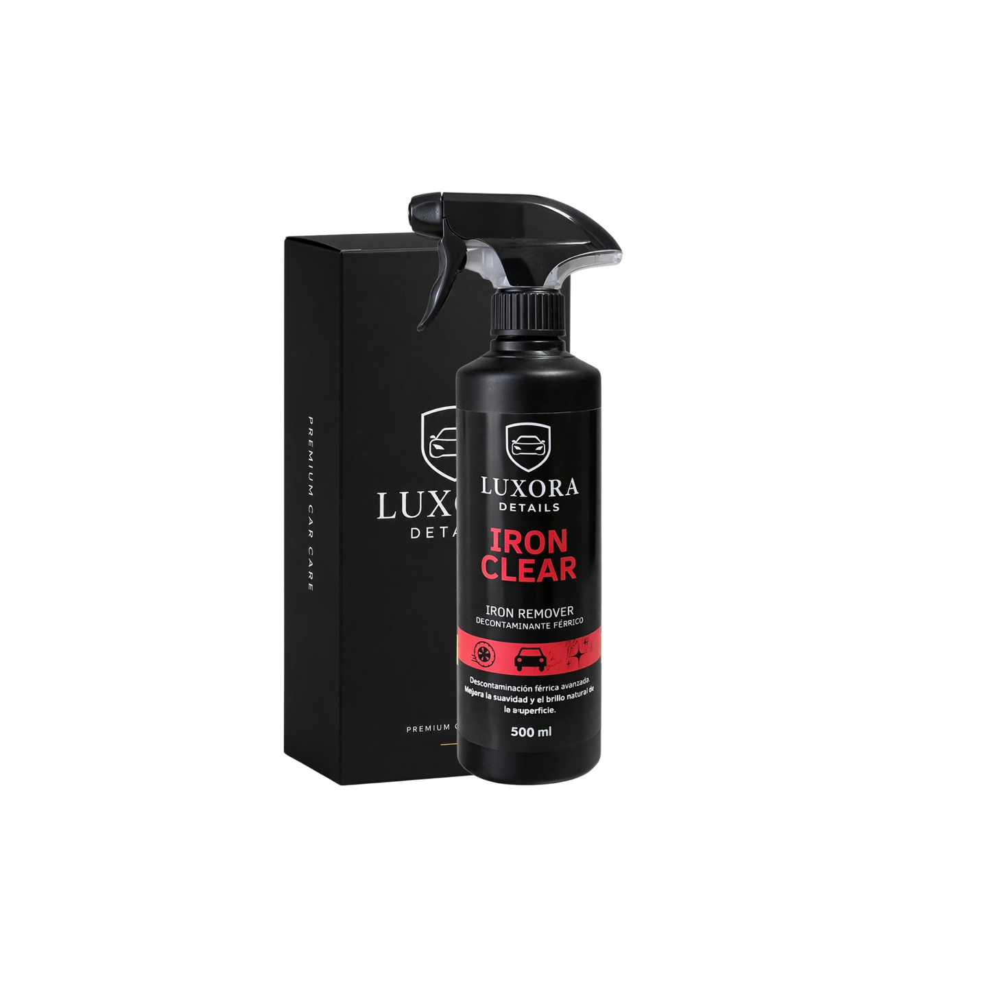 Luxora Iron Remover - Limpiallantas Descontaminante Ferrico